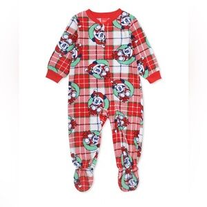Disney 12M  Infant Mickey Mouse Family Pajamas One Piece